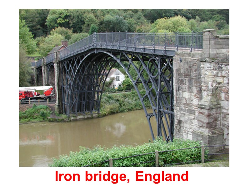 Iron bridge, England